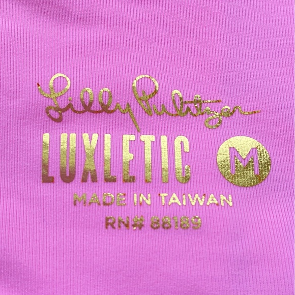 Sale! Lilly Pulitzer Aqua Weekender High Rise Legging in Multi In Full Bloom, M - Picture 7 of 11